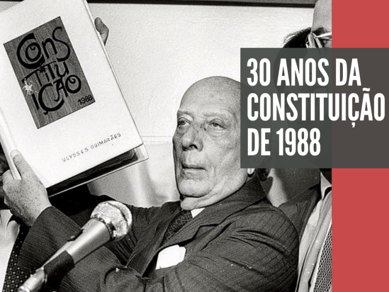 30 ANOS DA CONSTITUIÇÃO DE 1988